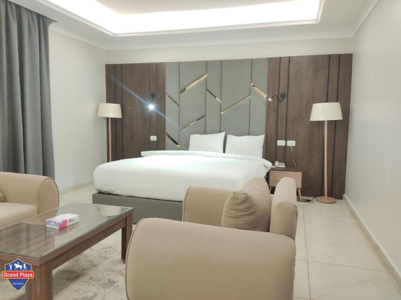 Grand Plaza Sheikh Zayed Hotel Kafr Abu 'umaydah Bagian luar foto